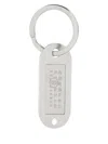 Mm6 Maison Margiela Keychain Numeric In Silver