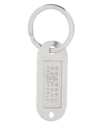 MM6 MAISON MARGIELA MM6 BY MAISON MARGIELA "NUMERIC" KEYCHAIN