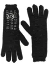 Mm6 Maison Margiela Mm6 By Maison Margiela Numeric Signature Gloves