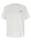 Mm6 Maison Margiela Mm6 By Maison Margiela Numeric Signature T-shirt In White