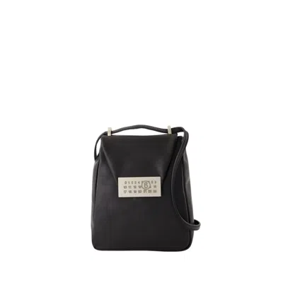 Mm6 Maison Margiela Small Numeric Shoulder Bag In T8013 Black