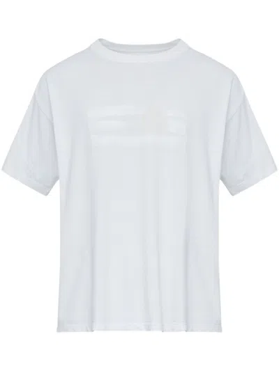 Mm6 Maison Margiela Mm6 By Maison Margiela Printed T-shirt In White