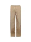 Mm6 Maison Margiela Paint Splatter Wide Leg Gabardine Pants