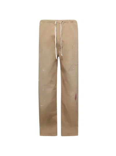 MM6 MAISON MARGIELA MM6 BY MAISON MARGIELA RELAXED SAND BEIGE PANTS