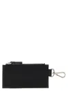 Mm6 Maison Margiela Mm6 By Maison Margiela 'signature' Card Holder In Black