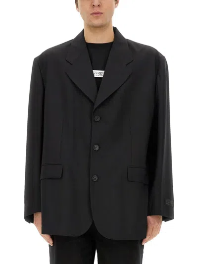 Mm6 Maison Margiela Mm6 By Maison Margiela Tailored Jacket In Black