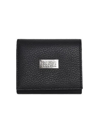 Mm6 Maison Margiela Mm6 By Maison Margiela Trifold Wallet Black