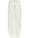 Mm6 Maison Margiela Mm6 By Maison Margiela Trousers With Concealed Fly In White