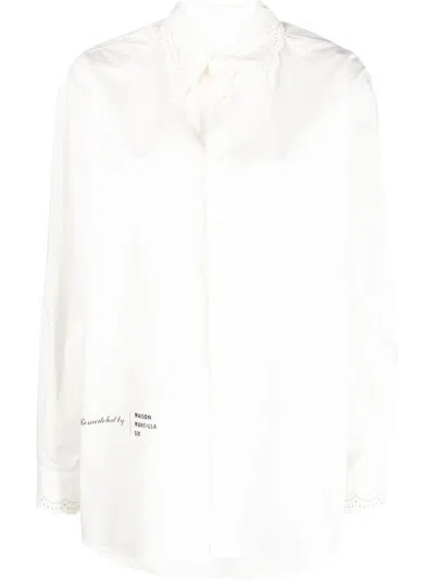 Mm6 Maison Margiela Mm6 By Maison Margiela White Button-down Shirt