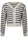 Mm6 Maison Margiela Mm6 Cardigan In Blue