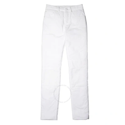 Mm6 Maison Margiela Mm6 Ladies White Padded Pants