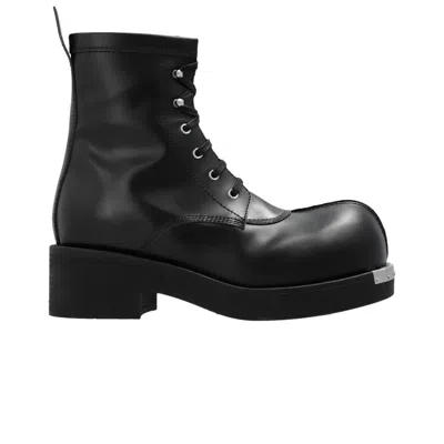 Pre-owned Mm6 Maison Margiela Ankle Boot 'black' | Men's Size 35