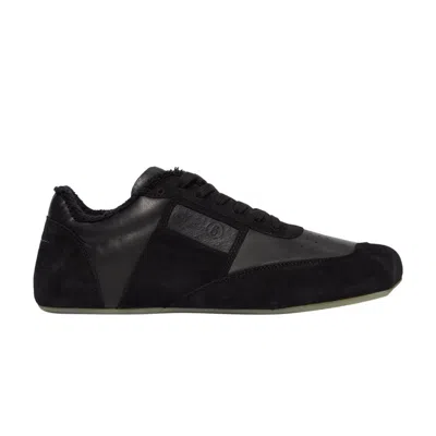 Pre-owned Mm6 Maison Margiela Crosta London X Vitello Savana Next 'black' | Men's Size 45