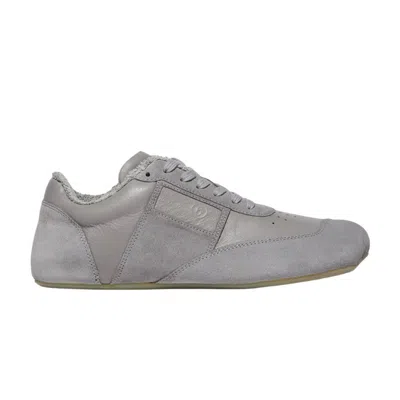 Pre-owned Mm6 Maison Margiela Crosta London X Vitello Savana Next 'silver' | Men's Size 45