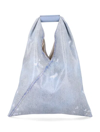 Mm6 Maison Margiela Japanese Bag Classic Small In Blue