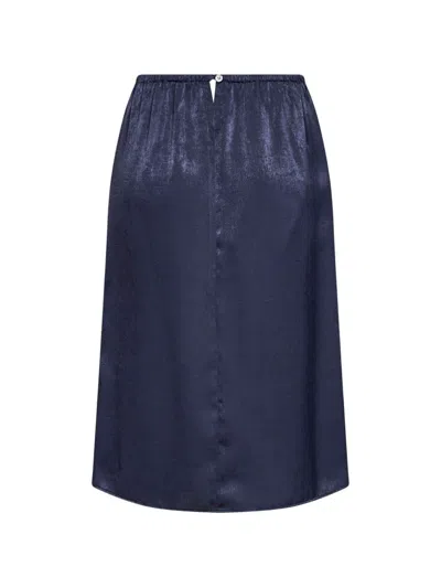 Mm6 Maison Margiela Navy Wool Shirt In Blue