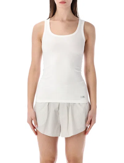 Mm6 Maison Margiela Underwear Tank Top In Neutral