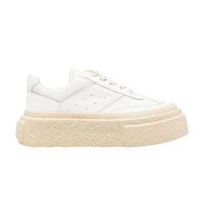 Pre-owned Mm6 Maison Margiela Wmns Gambetta Leather 'white' | Women's Size 39