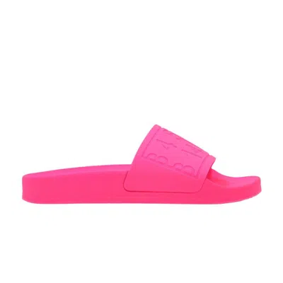 Pre-owned Mm6 Maison Margiela Wmns Logo Slide 'pink' | Women's Size 35