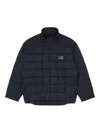Mm6 Maison Margiela Quilted Jacket With High Collar And Cuffs In Black