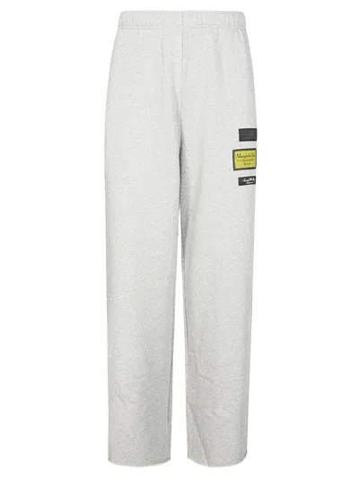 Mm6 Maison Margiela Mm6 Elasticated Patch Pocket Trousers In Gray