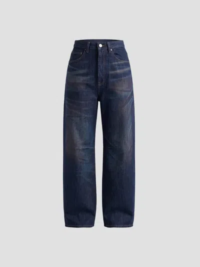 Mm6 Maison Margiela Mm6 Mini 5 Pocket Denim Pants In Blue