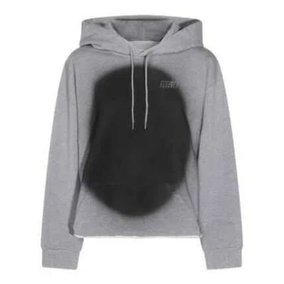 Mm6 Maison Margiela Mm6 Mini Cotton T-shirt In Gray