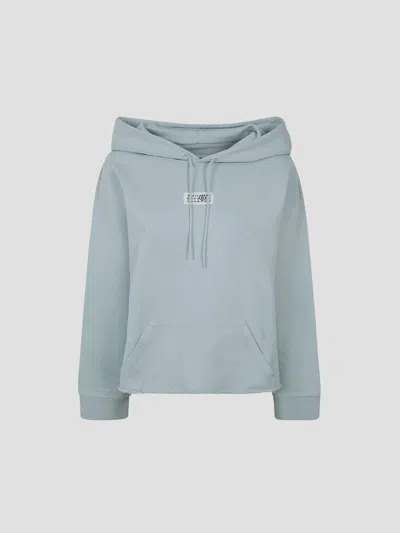 Mm6 Maison Margiela Mm6 Mini Cotton T-shirt In Blue