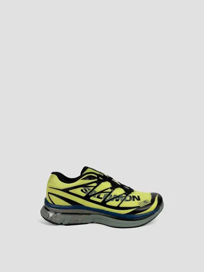 Mm6 Maison Margiela Mm6 Mini X Salomon Collaboration Sneaker In Asparagus Green/gull/blue Curacao