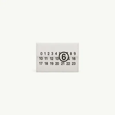 Mm6 Maison Margiela Mm6 Spiga Wallet In White