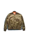 Mm6 Maison Margiela Mm6 Split Denim And Nylon Bomber Jacket