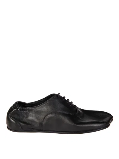 Mm6 Maison Margiela Mm6 Square-toe Oxford Shoes In Black