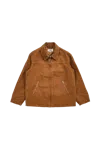 Mm6 Maison Margiela Mm6 Tan Canvas Zip-up Jacket