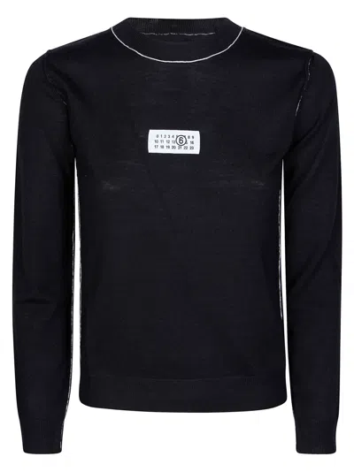Mm6 Maison Margiela Mm6 Women's Fashionable Mini Sweater For Fw26 In Black
