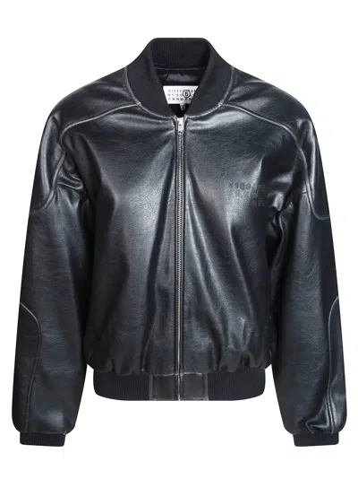 Mm6 Maison Margiela Mm6 Women's Skin-inspired Jacket In Black