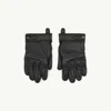 Mm6 Maison Margiela Mm6 X Agnelle Leather Gloves In Black