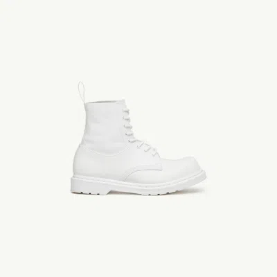 Mm6 Maison Margiela Mm6 X Dr. Martens 1460/1461 Twisted And Reimagined In White