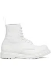 Mm6 Maison Margiela X Dr. Martens 1460 8-eye No Steel Toe Womens White In White