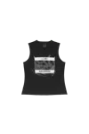 Mm6 Maison Margiela Mm6 X Salomon Edition Crewneck Tank Top Black