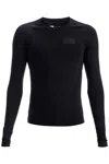 Mm6 Maison Margiela X Salomon Technical Fabric Top In Deep Black
