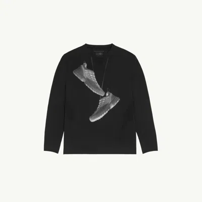 Mm6 Maison Margiela Mm6 X Salomon Edition Sneaker Print T-shirt Black