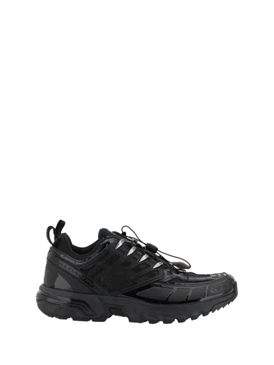 Mm6 Maison Margiela Mm6 X Salomon Sneakers In Black/quiet Shade/black