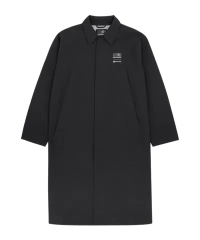 Mm6 Maison Margiela Mm6 X Salomon Trench Coat In Black