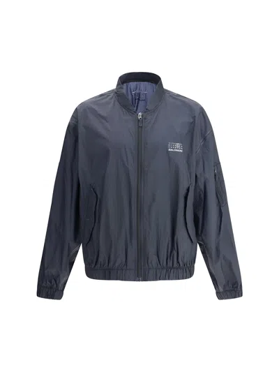 Mm6 Maison Margiela Mm6 X Salomon Waterproof Jacket In Blue