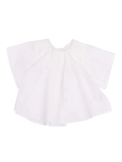 Mm6 Maison Margiela Kids' Mm6c28u Shirt In White