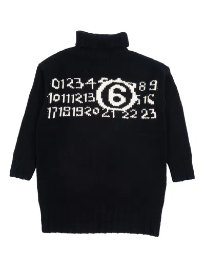 Mm6 Maison Margiela Mm6d156u Abito In Black