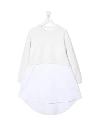 Mm6 Maison Margiela Kids' Mm6d32u In White
