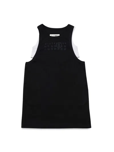Mm6 Maison Margiela Kids' Mm6d98u In Black