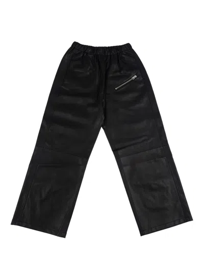 Mm6 Maison Margiela Mm6p186u Pantaloni In Black