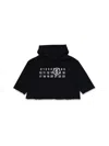 Mm6 Maison Margiela Hoodie Mit Nummern-motiv In Black